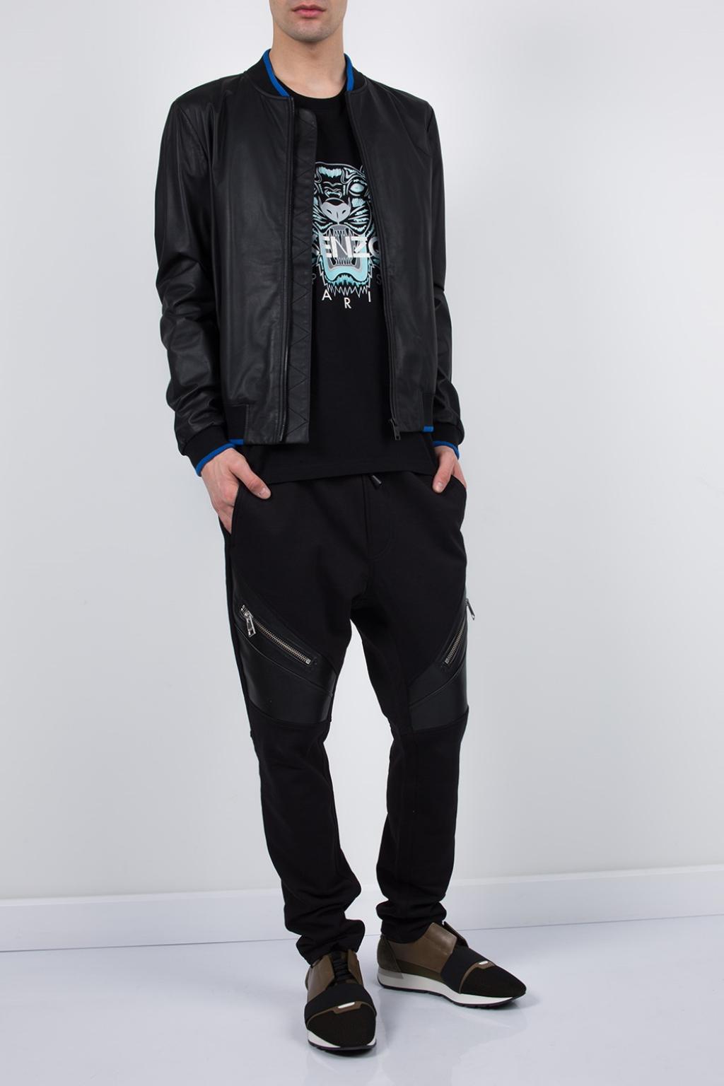 Kenzo on sale leather jacket